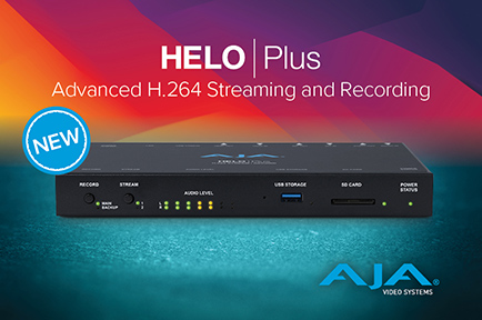 AJA 社、NAB 2022 で HELO Plus を発表