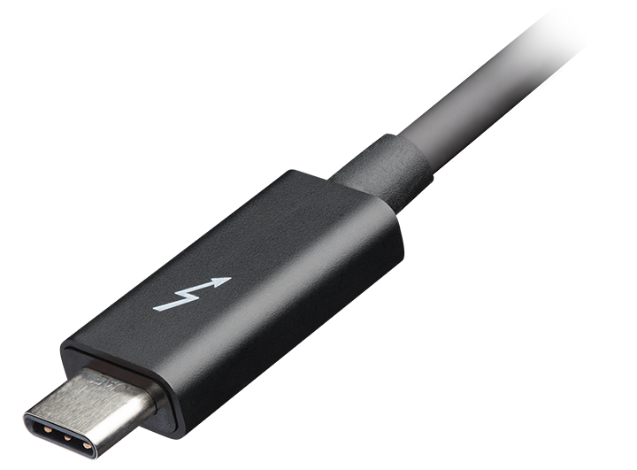 一般的な互換性 : USB-C 経由の Thunderbolt™ 3