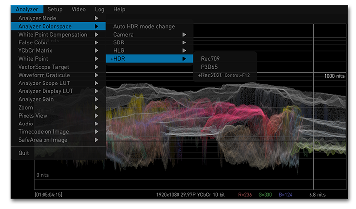 waveform monitor hdr solutions