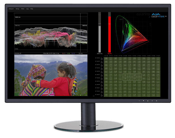 analyzer image monitor