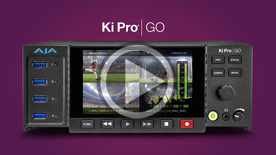 Ki Pro GO 拡張された機能の紹介ビデオ