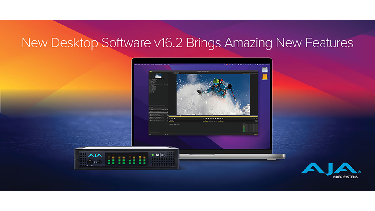 AJA 社、12-bit RGB に対応した Desktop Software と SDK v16.2 を発表