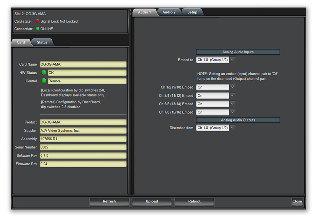 2710 OpenGear DashBoard ScreenR 1x