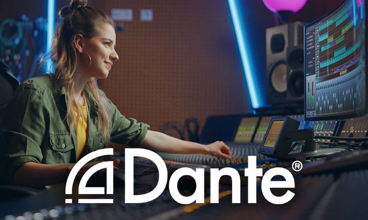 5089 dante audio mixer