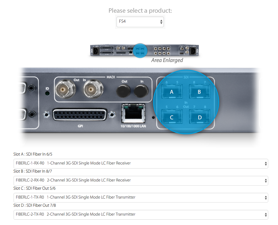 sfp configurator fiber solutions